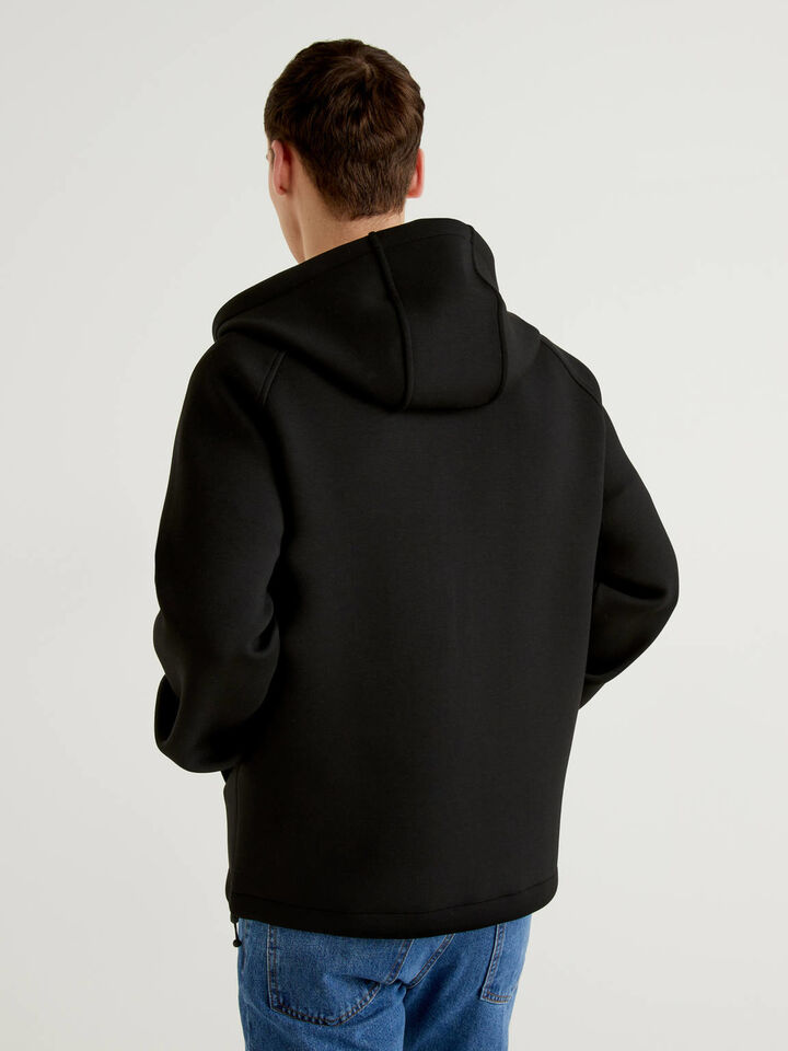 Jacke aus Neopren mit Kapuze Herren image number 2
